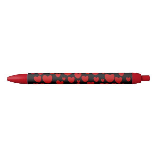 Heart Black Ink Pen (Front)