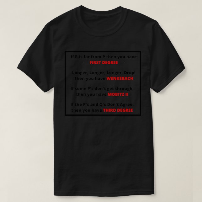 Heart Block T-Shirt (Design Front)