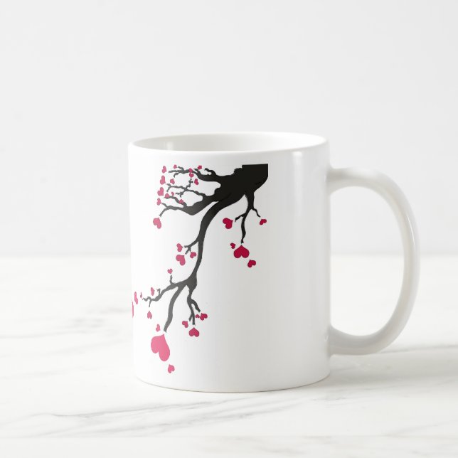 heart blossom coffee mug (Right)