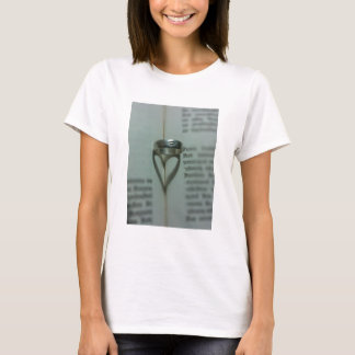 Heart Book Page T-Shirt