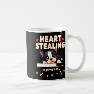 Heart Boston Terrier Dog Funny Gift Bostie Puppy Coffee Mug