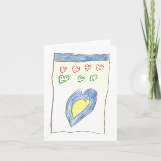 Heart Box card