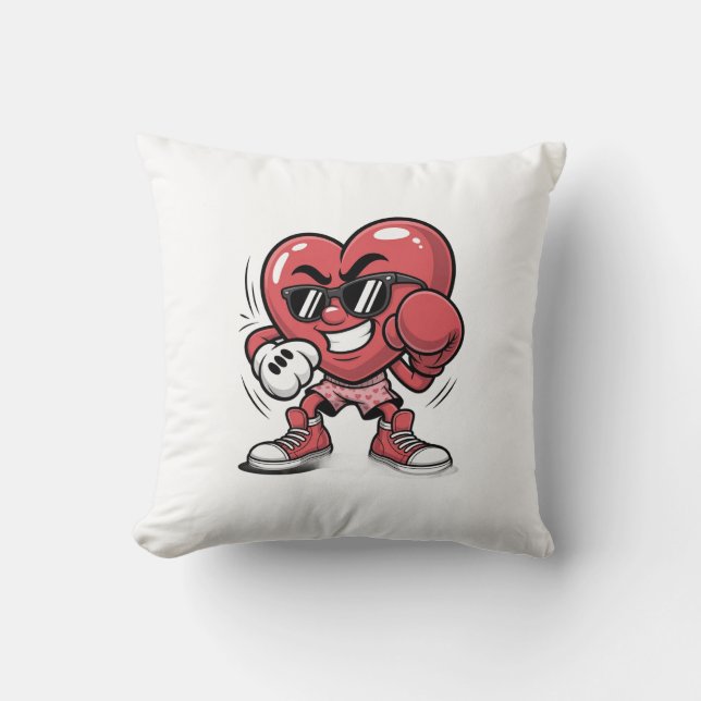 Heart Boxer Cushion (Front)