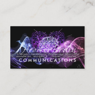 Heart & Brain Communication Business Card