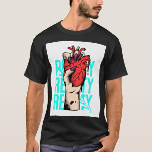 Heart break up T-shirt log
