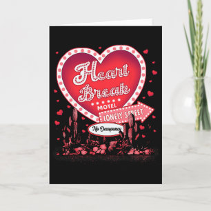 Heart Break Valentine Card