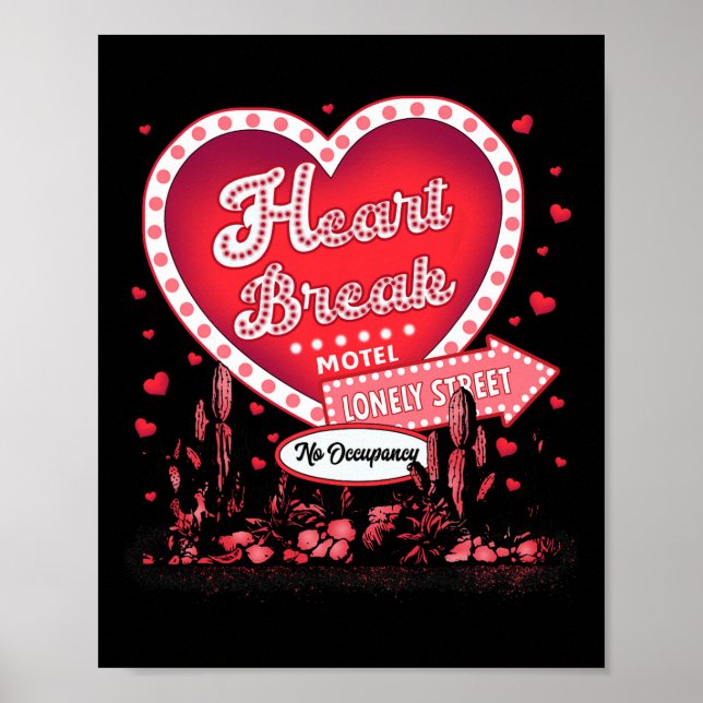 Heart Break Valentine  Poster (Front)