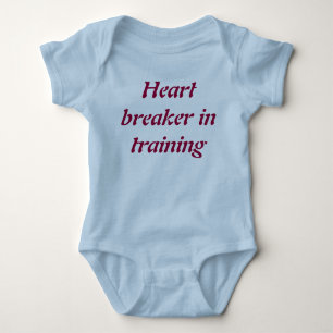 Heart breaker creeper. baby bodysuit