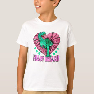 Heart Breaker Funny Dinosaur Valentine's Day T-Shirt