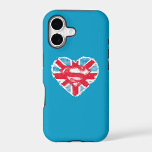 Heart British S-Shield