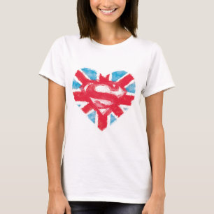 Heart British S-Shield T-Shirt
