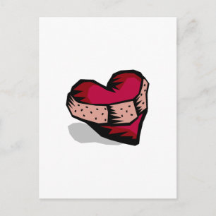 Heart (Broken) Postcard