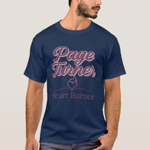 Heart Burner   Vintage Literary T-Shirt