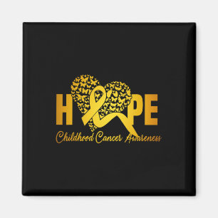 Heart Butterfly Hope For A Cure Childhood Cancer A Magnet