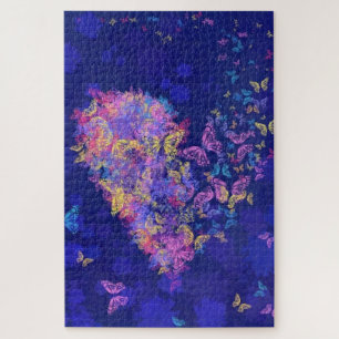 Heart Butterfly Puzzle