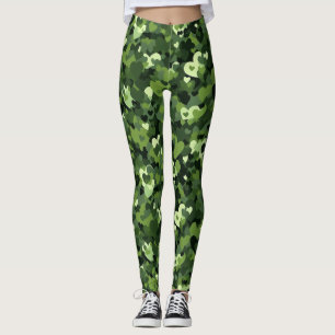 Heart Camouflage Leggings