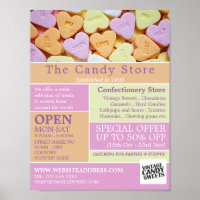 Heart Candy, Confectionery Supplies Advertising