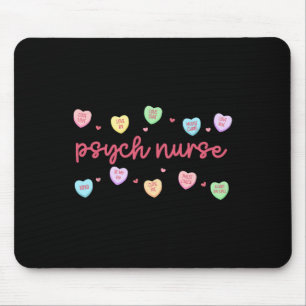 Heart Candy Psych Nurse Psychiatry Mental Health V Mouse Mat