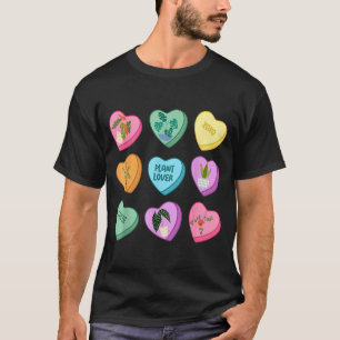 Heart candy valentine plant gardener gardeners T-Shirt