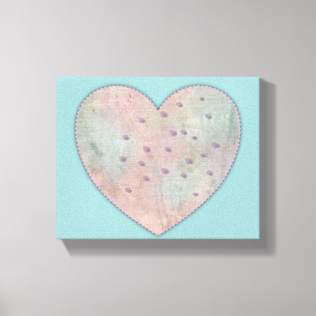 Heart Canvas Print (Front)