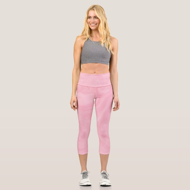 Heart Capri Leggings (Front)