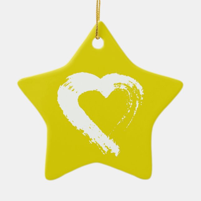 Heart Car Ornament (Front)