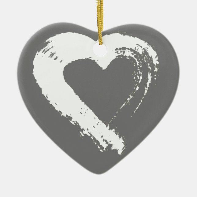 Heart Car Ornament (Front)