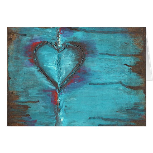 Heart Card (Front Horizontal)