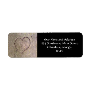 Heart Carved in a Tree