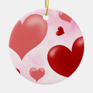 Heart Ceramic Tree Decoration