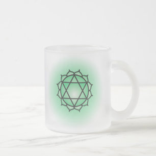 Heart Chakra Glass Mug