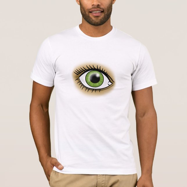 Heart Chakra Green Eye T-Shirt (Front)