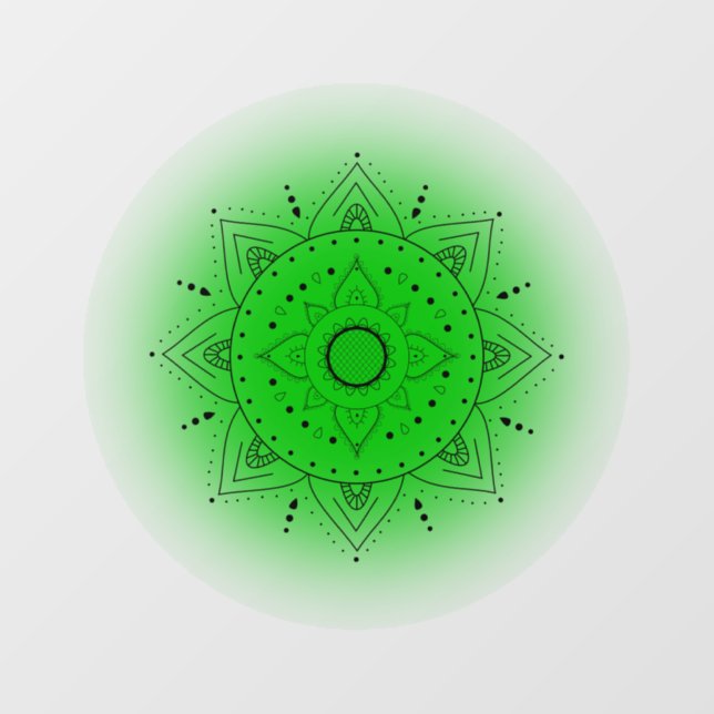 Heart Chakra  Window Cling (Sheet)