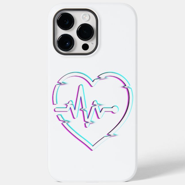 Heart Check iPhone / iPad case (Back)