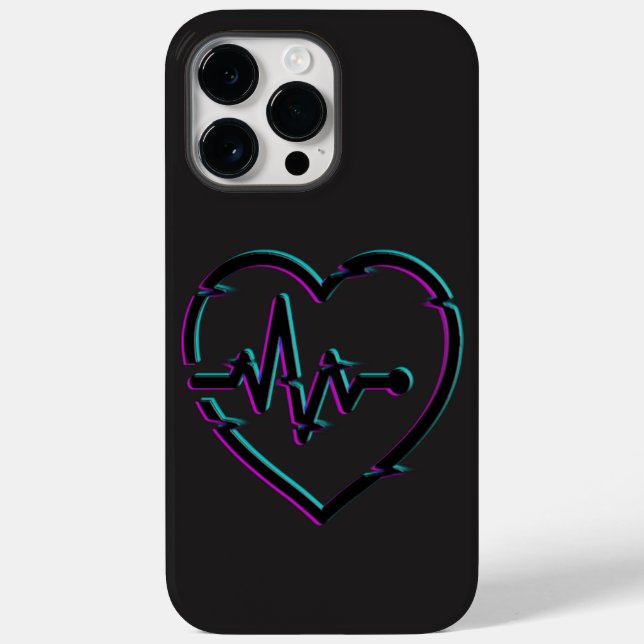 Heart Check iPhone / iPad case (Back)