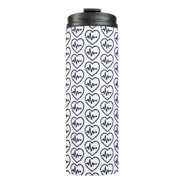 Heart Check Thermal Tumbler (Front)