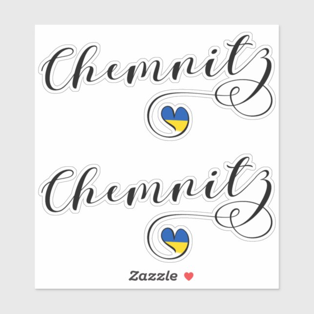 Heart Chemnitz, I Love Chemnitz, Germany (Sheet)