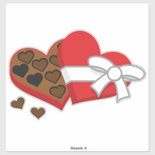 Heart Chocolate Gift Box - Valentine's Day