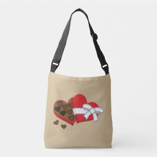 Heart Chocolate Gift Box - Valentine's Day Crossbody Bag