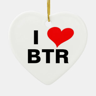 heart_clip_art_01, I, BTR Ceramic Tree Decoration