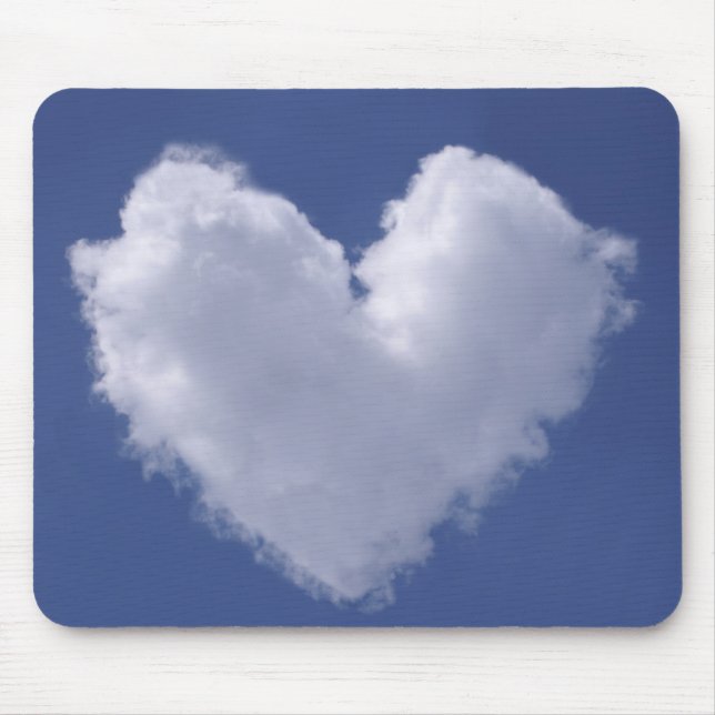Heart Cloud Mousepad (Front)