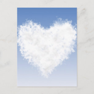 Heart Cloud Postcard