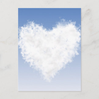 Heart Cloud Postcard