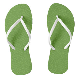 Heart Clover Pattern Flip Flops