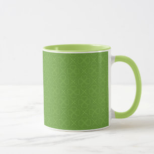 Heart Clover Pattern Mug