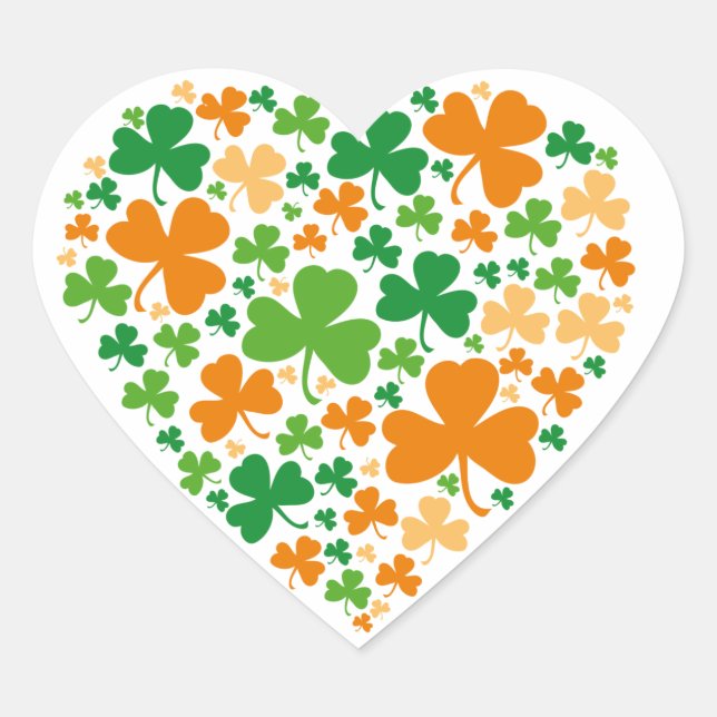 Heart Clover sticker (Front)