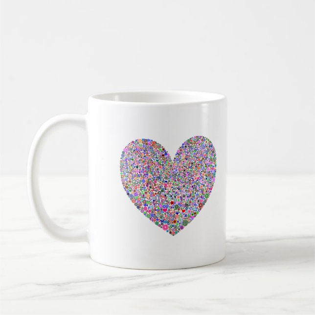 Heart Coffee Mug (Left)