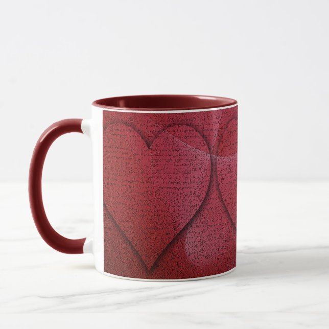 Heart Coffee Mug (Left)