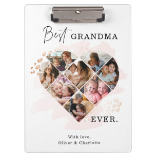 Heart Collage Clipboard