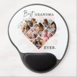 Heart Collage Gel Mouse Mat<br><div class="desc">❤ BEST GRANDMA GIFTS - A simple, gift for grandma, ❤ GREAT GIFTS FOR ANY OCCASION - They can be great for Mothers Day gifts for grandma, make stellar 50th 55th 60th 70th 80th birthday gifts for grandma, Christmas gifts for grandma, grandma retirement gifts, grandmother anniversary gifts, "Just because, "...</div>